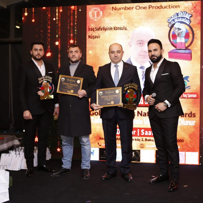 "Golden Hands National Awards" mükafatı sahiblərinə təqdim edilib