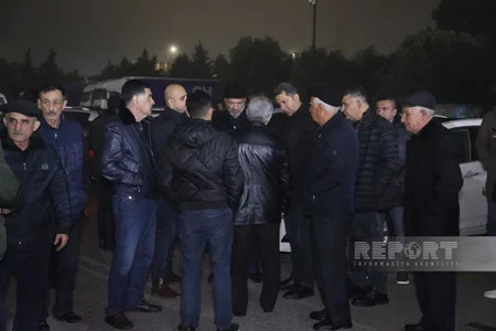 Xalq artisti Rasim Balayevin cənazəsi Bakıya gətirildi (FOTO)