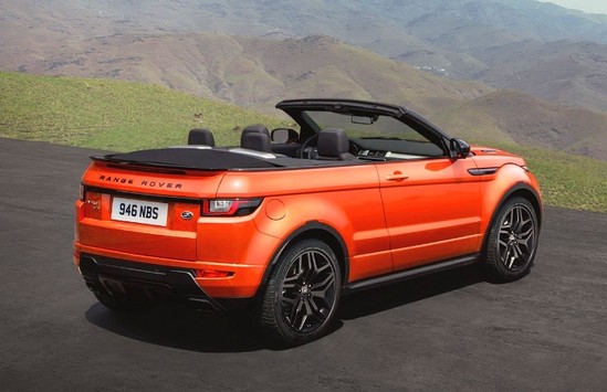Evoque kabriolet - Range Rover - FOTO