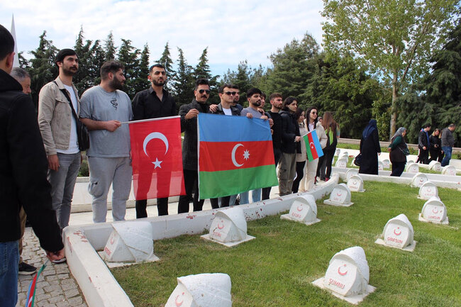 Türkiyədə Azərbaycan abidəsi açıldı - FOTOLAR