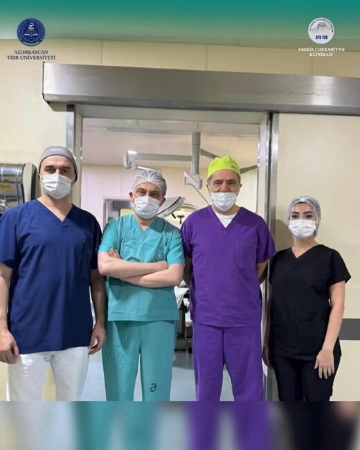 İt dişləməsi nəticəsində burnunu itirən xəstəyə yeni burun formalaşdırıldı - Azərbaycanda unikal əməliyyat