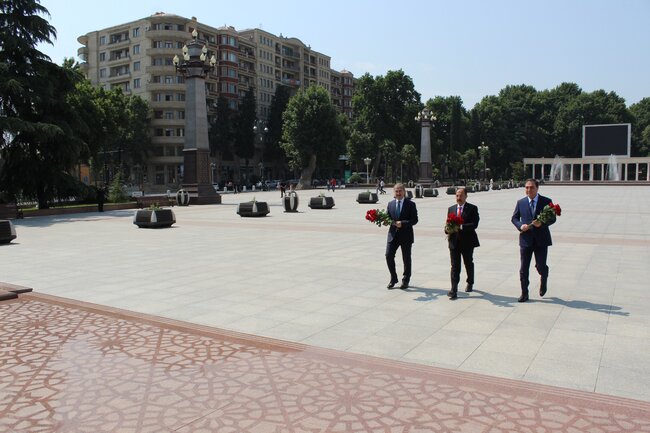 Türkiyənin səfirinin Gəncəyə rəsmi səfəri