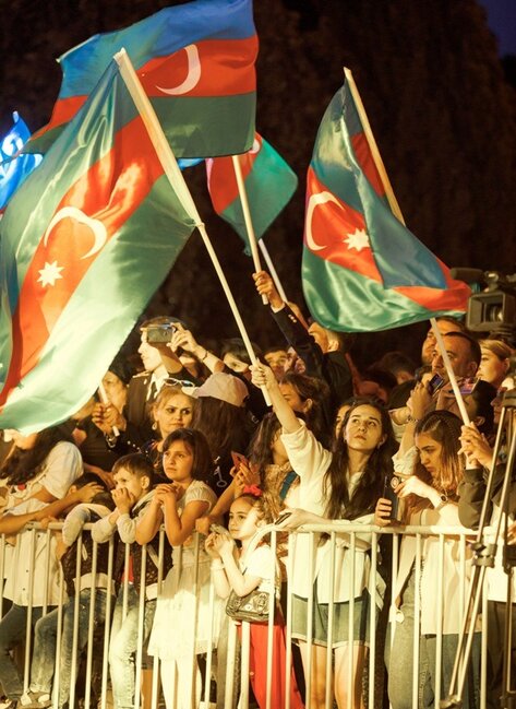 Nərimanov rayonunda "Qurtuluşdan Zəfərə" adlı möhtəşəm konsert