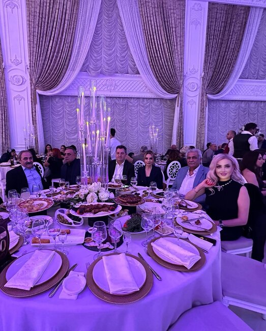 Əməkdar artist qızına toy etdi - FOTOLAR
