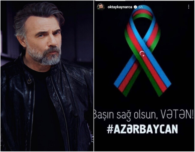 Məşhurlardan Azərbaycana başsağlığı - FOTO