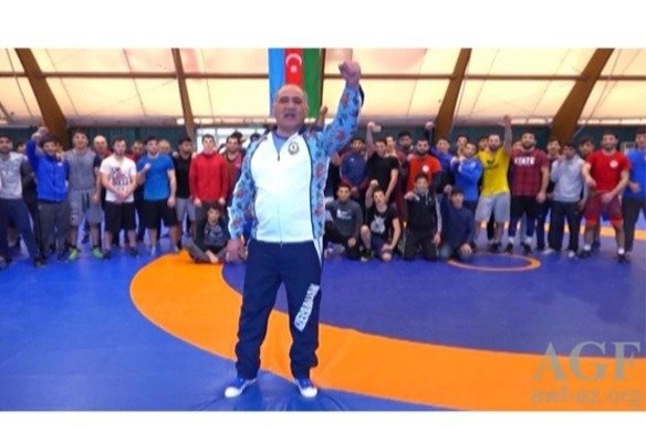 Güləşçilərimizdən çağırış: Prezident seçkilərində cənab İlham Əliyevə səs verək - VİDEO