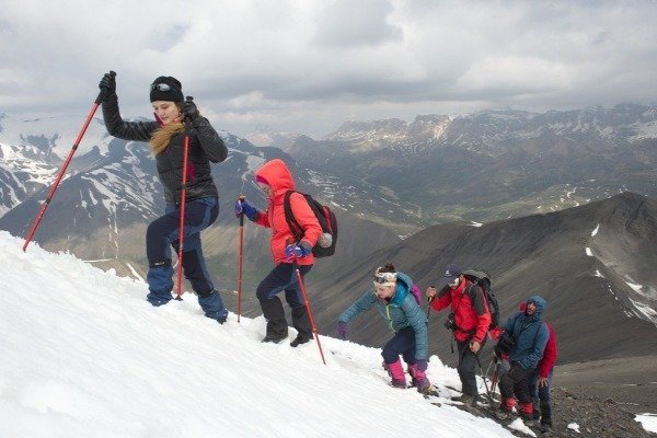 Alpinistlər "Cümhuriyyətin 100 illik zirvəsi"ni belə FƏTH ETDİ - VİDEO+FOTO