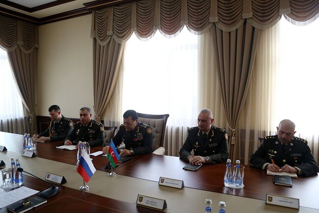 Azərbaycan və Rusiya Baş Qərargah rəisləri görüşdü - VİDEO