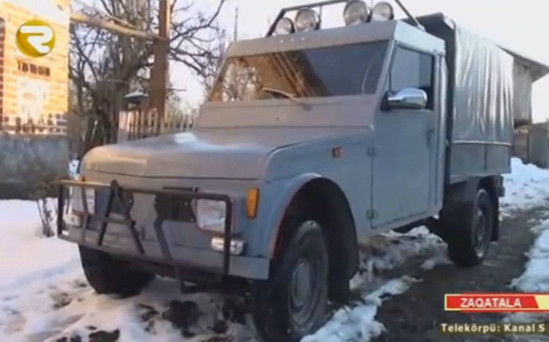 Zaqatala sakini yeni maşın düzəltdi - VİDEO