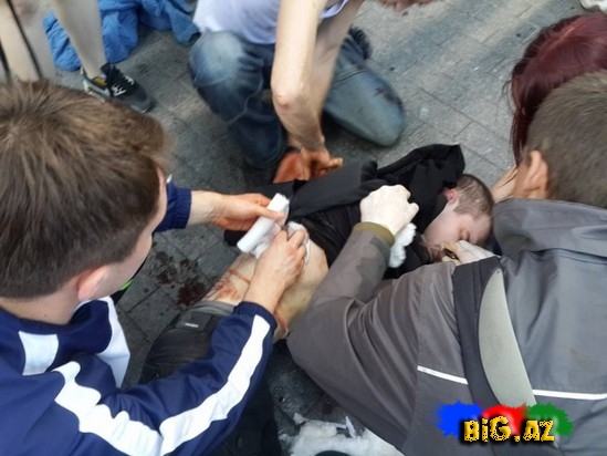 Odessada ukrain-rus qarşıdurması: 10 yaralı