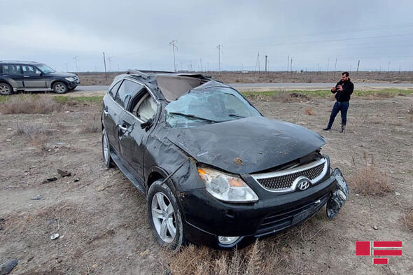 Hacıqabulda baş verən yol qəzasında polis əməkdaşı ölüb - YENİLƏNİB + FOTO