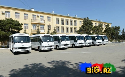 Təhsil Nazirliyinin avtobusları - FOTO