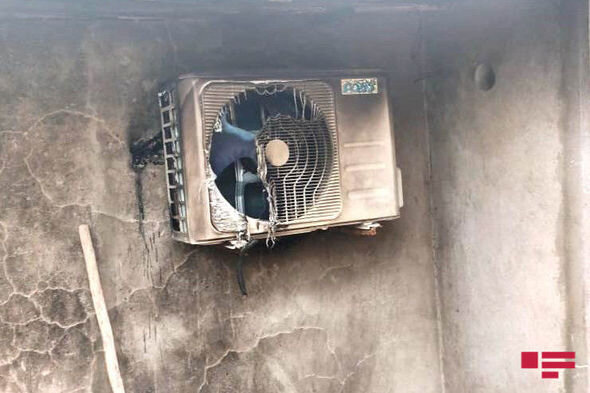 Sumqayıtda kişi qısqanclıq zəminində qonşularını yandırıb - FOTO