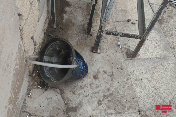 Sumqayıtda kişi qısqanclıq zəminində qonşularını yandırıb - FOTO