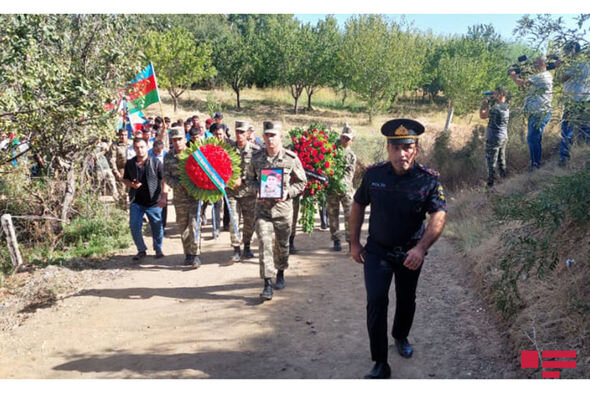 Şəhid Qurbanov Yusif Goranboyda dəfn edilib - FOTO