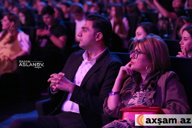 Nəsib Nur xanımı ilə konsertdə - FOTO