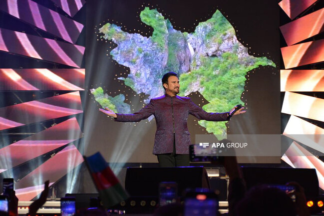 Bakıda Zəfər Günü münasibətilə konsert keçirilir - FOTO - VİDEO