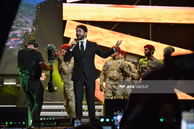 Bakıda Zəfər Günü münasibətilə konsert keçirilir - FOTO - VİDEO