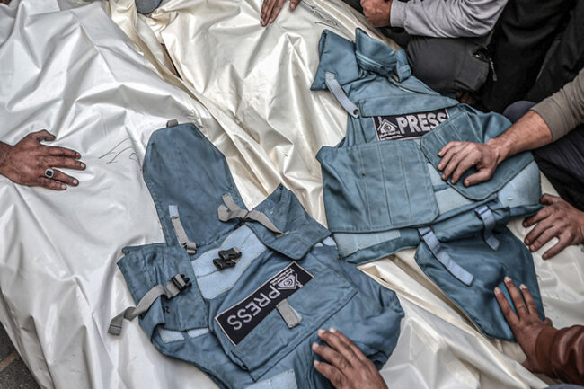 Müharibədə 84 jurnalist öldü