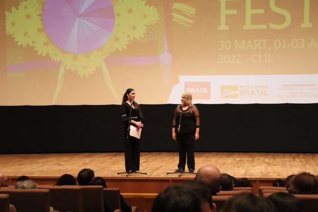 Bakıda 1-ci Braziliya Film Festivalının açılış mərasimi baş tutdu - FOTO - VİDEO
