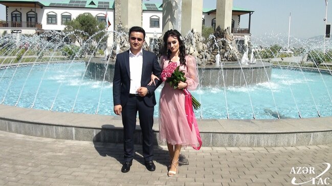 Uzun illər sonra Ağalıda ilk nişan mərasimi - Fotolar