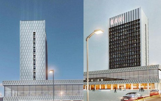 Bakıda dəmiryol vağzalı belə olacaq - FOTOLAR