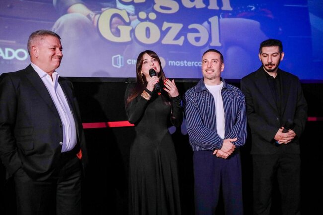 "CineMastercard" kinoteatrında "Bugün Güzel" filminin Qala gecəsi baş tutub - VİDEO - FOTO