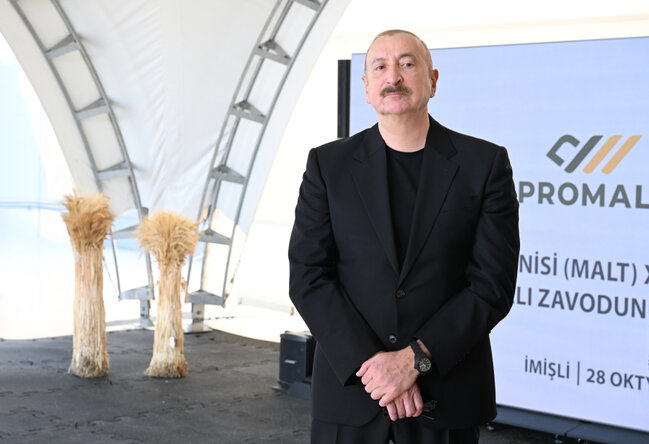 İlham Əliyev İmişliyə getdi - Fotolar