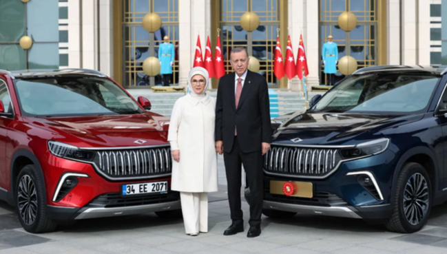 Əminə Ərdoğana verilən "Togg"un pulunu kim ödəyib? - VİDEO