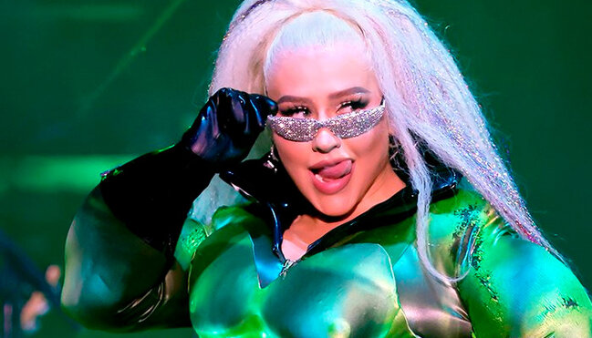 Vaxtilə Britni Spirsin əsas rəqibi olan Agilera kökəlib bu hala qaldı - FOTO