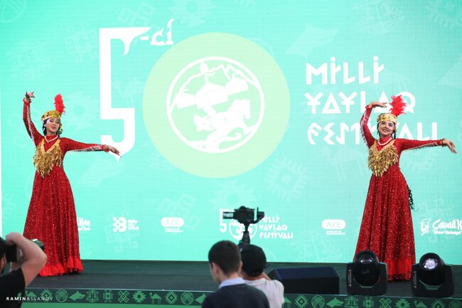 Milli Yaylaq Festivalında bir araya gəldilər - Fotolar