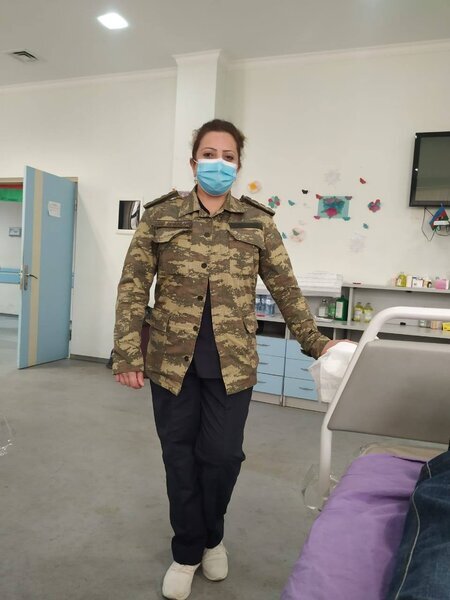 Şuşaya gedən ilk tibb bacısı: "Yoldaşım deyirdi ki..." - FOTO