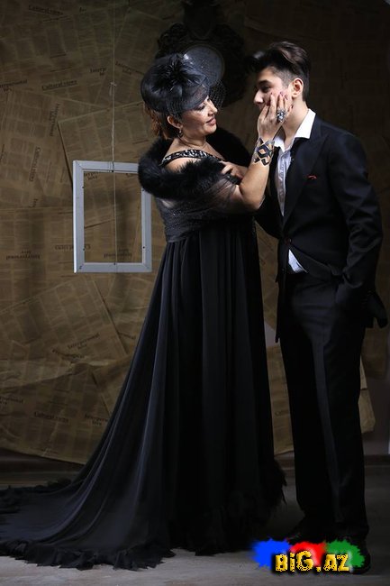 ATV-nin məşhur aparıcısı 14 yaşlı oğlu ilə - FOTOSESSİYA