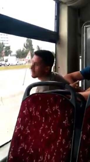 Avtobusda biabırçılıq: Qadına təcavüz edən kişinin başına oyun açdılar - FOTOLAR