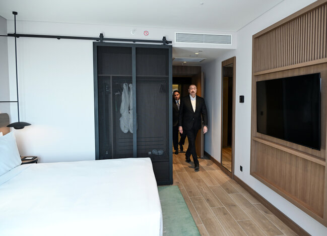 Ağdamda yeni hotel istifadəyə verildi - Fotolar