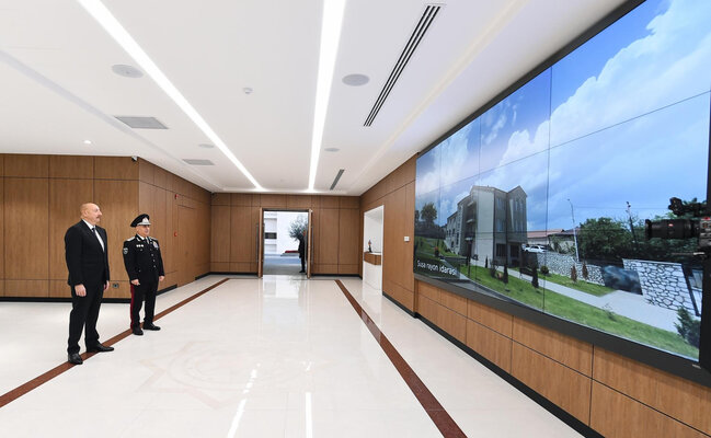 Prezident İlham Əliyev DTX-nin yeni inzibati binalarının açılışında iştirak edib - FOTO