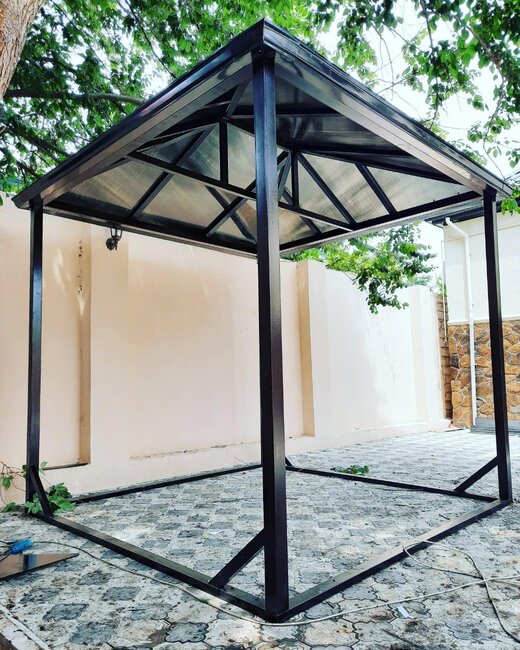 Polikarbonat və dam örtüklərin hazırlanması və quraşdırılması!