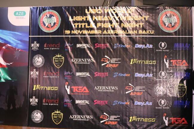 Bakıda UBO-nun Dünya kəməri uğrunda döyüş keçirilib