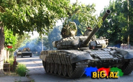 Rusiya tankları irəliləyir