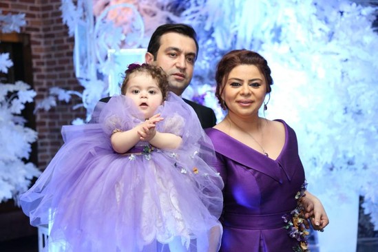 Nigar İbrahimovanın qızının ad günündən - FOTOLAR