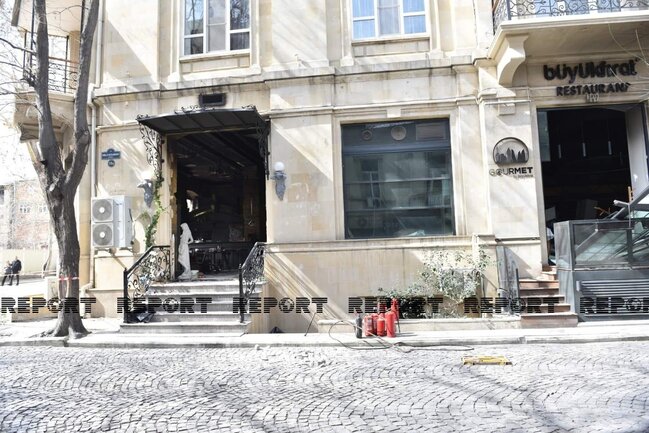 Bakıda partlayış baş verən gecə klubunun hazırkı vəziyyəti - FOTOLAR