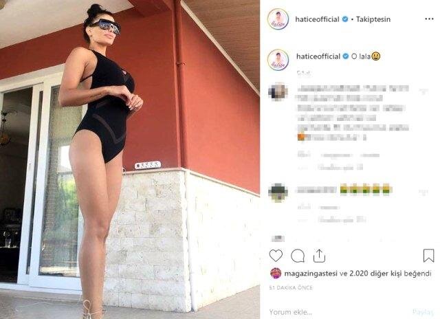 Bikini ilə dikdaban ayaqqabı geyindi, ələ saldılar - FOTO