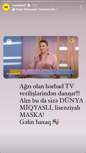 "Ağzı olan televiziya verilişlərindən danışır" - FOTO