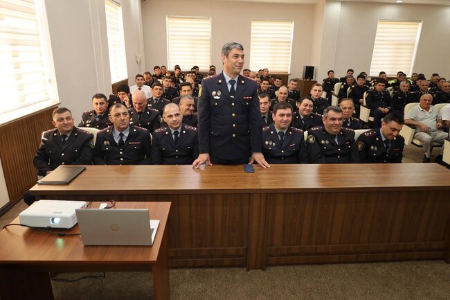 Yevlaxda 2 İyul - Azərbaycan Polisi Günü münasibətilə tədbir keçirilib