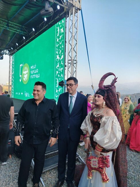 Milli Yaylaq Festivalında bir araya gəldilər - Fotolar