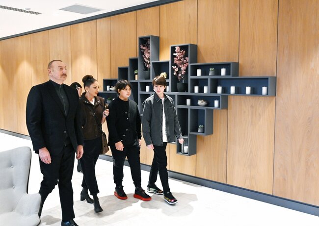 Prezidentlə ailəsinin Şabrandan YENİ FOTOLARI