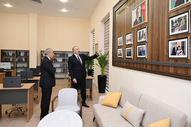 Prezident Bakıda açılışda - Fotolar