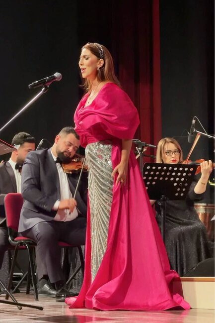 Xalq artisti Fidan Hacıyeva Naxçıvanda konsert və ustad dərsləri verib