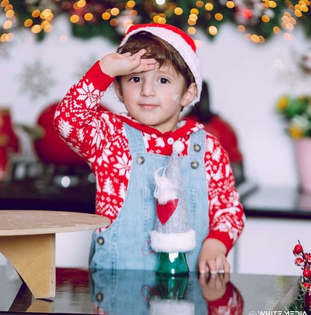 Ülviyyədən oğulları ilə Yeni il FOTOLARI