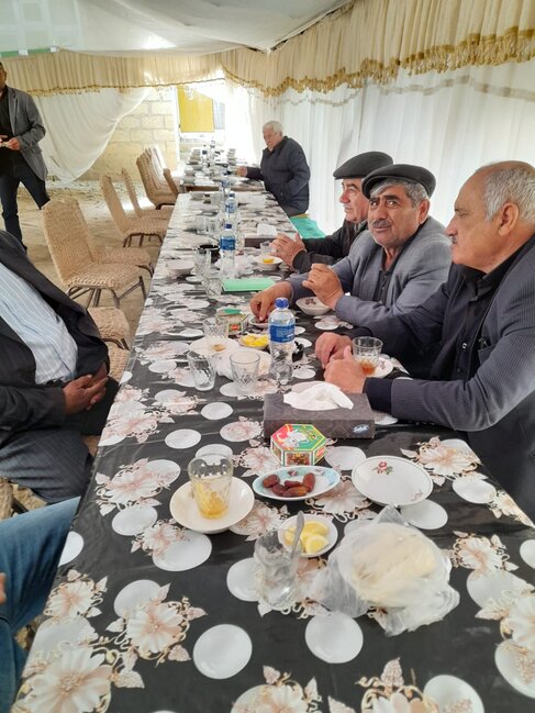 Füzulidə təmtəraqlı yas yığışdırılandan 14 milyon manat qənaət edilib - FOTOLAR